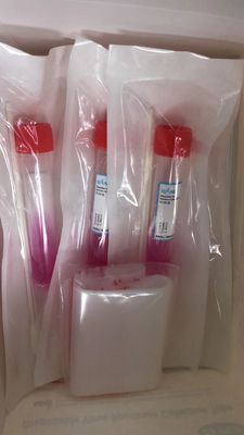 Трубки 6ml 12ml 30ml собрания образца вируса устранимого перехода VTM вирусного средние