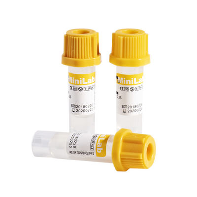 Трубки устранимое 0.2ml 0.25ml 0.5ml собрания крови капилляра CE