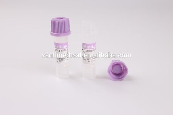 Польза 0.2ml 0.25ml 0.5ml трубок собрания крови капилляра SANLI одиночная