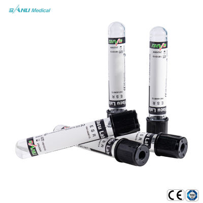 трубки ESR собрания крови вакуума 13x75mm с цитратом натрия 0.129mol/L