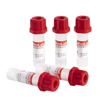 Стерильные пластиковые капиллярные сосуды 0.5ml для пользы собрания крови одиночной