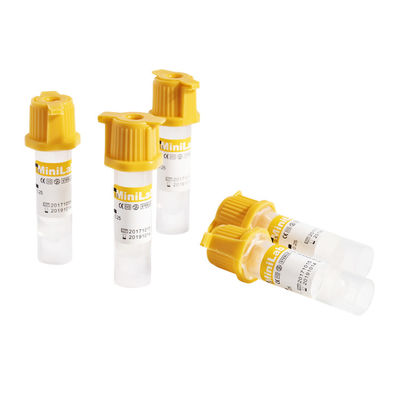 трубки собрания крови капилляра 0.5ml свертываются добавка активатора с гелем