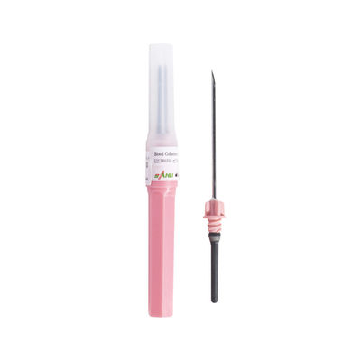 Образец розовых игл собрания крови 18G 1.2x25mm Multi устранимый