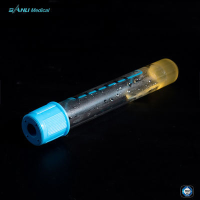 Пробирка 10ML плазмы PRP бляшки богатая с гелем цитрата натрия 3,2%
