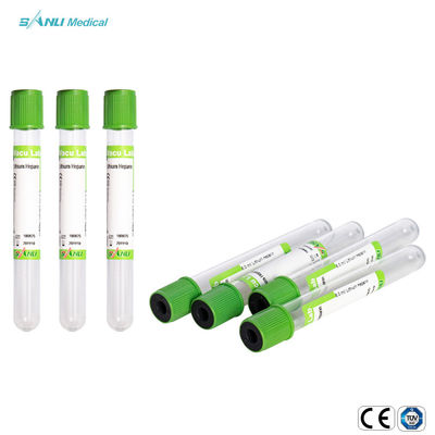 Трубки ISO13485 собрания крови вакуума геля 2ml гепарина лития с закрытием безопасности