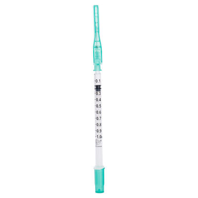 Шприц устранимое 3ml 22G собрания артериальной крови стерильной безопасности медицинский