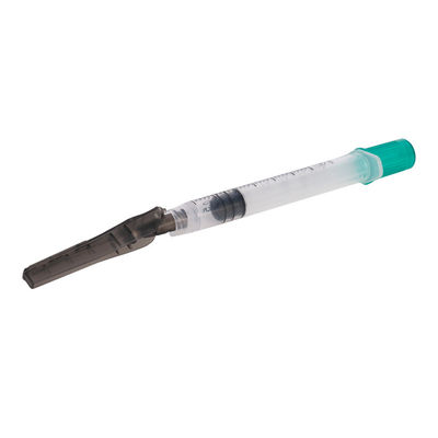 Шприц устранимое 3ml 22G собрания артериальной крови стерильной безопасности медицинский